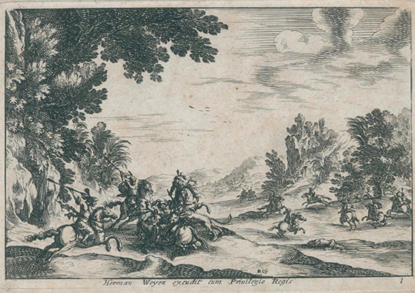 Große Abbildung Nr.1: 133-2103 Cochin, Nicolas: (Varia, Jagd)