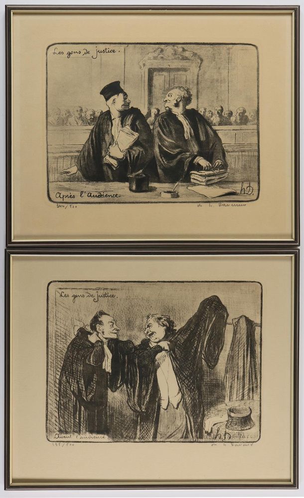 Große Abbildung Nr.3: 133-2176 Daumier.: (Varia, Karikatur)