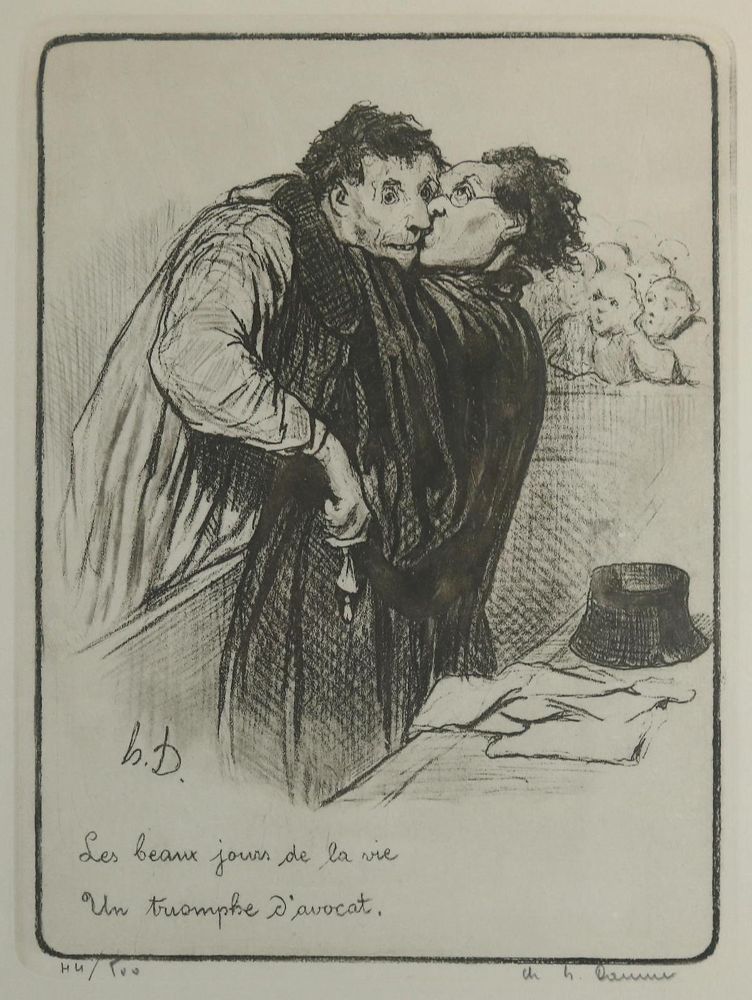 Große Abbildung Nr.4: 133-2176 Daumier.: (Varia, Karikatur)