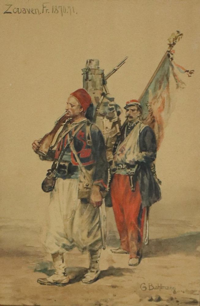 Große Abbildung Nr.3: 133-2202 Deutsch-französischer Krieg.: (Varia, Militaria)