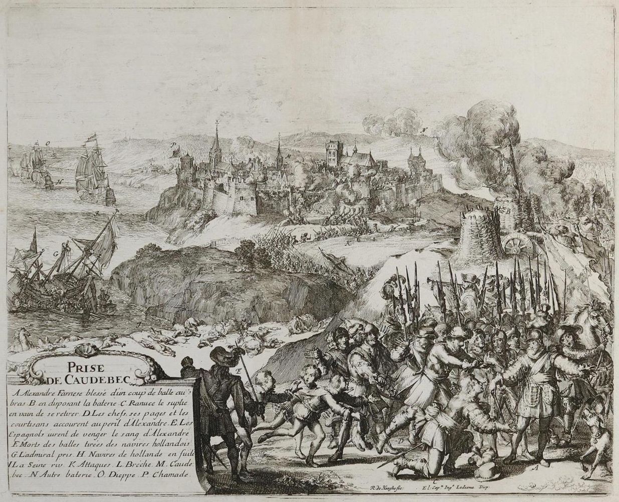 Große Abbildung Nr.1: 133-2203 Flandernkriege.: (Varia, Militaria)