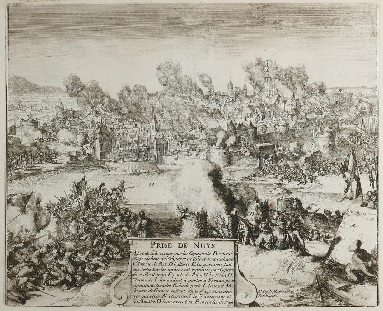 Große Abbildung Nr.2: 133-2203 Flandernkriege.: (Varia, Militaria)