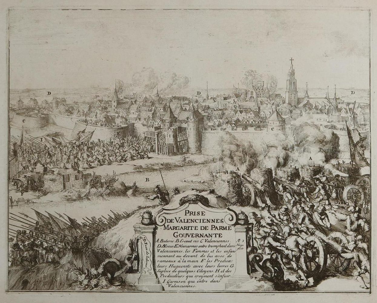Große Abbildung Nr.3: 133-2203 Flandernkriege.: (Varia, Militaria)
