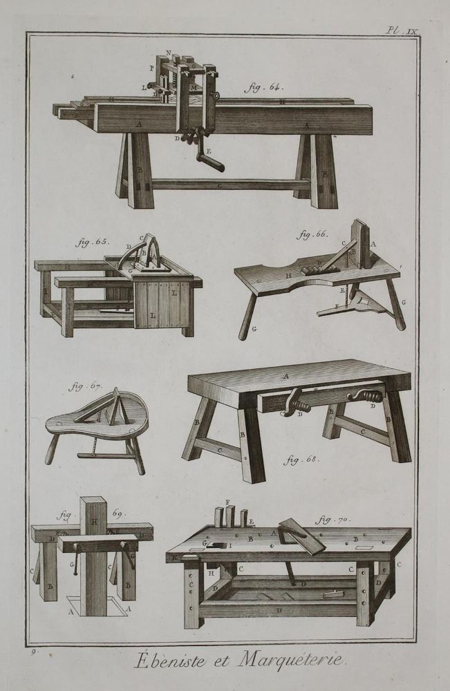 Große Abbildung Nr.1: 133-2213 Diderot & d'Alembert.: (Varia, Möbel)