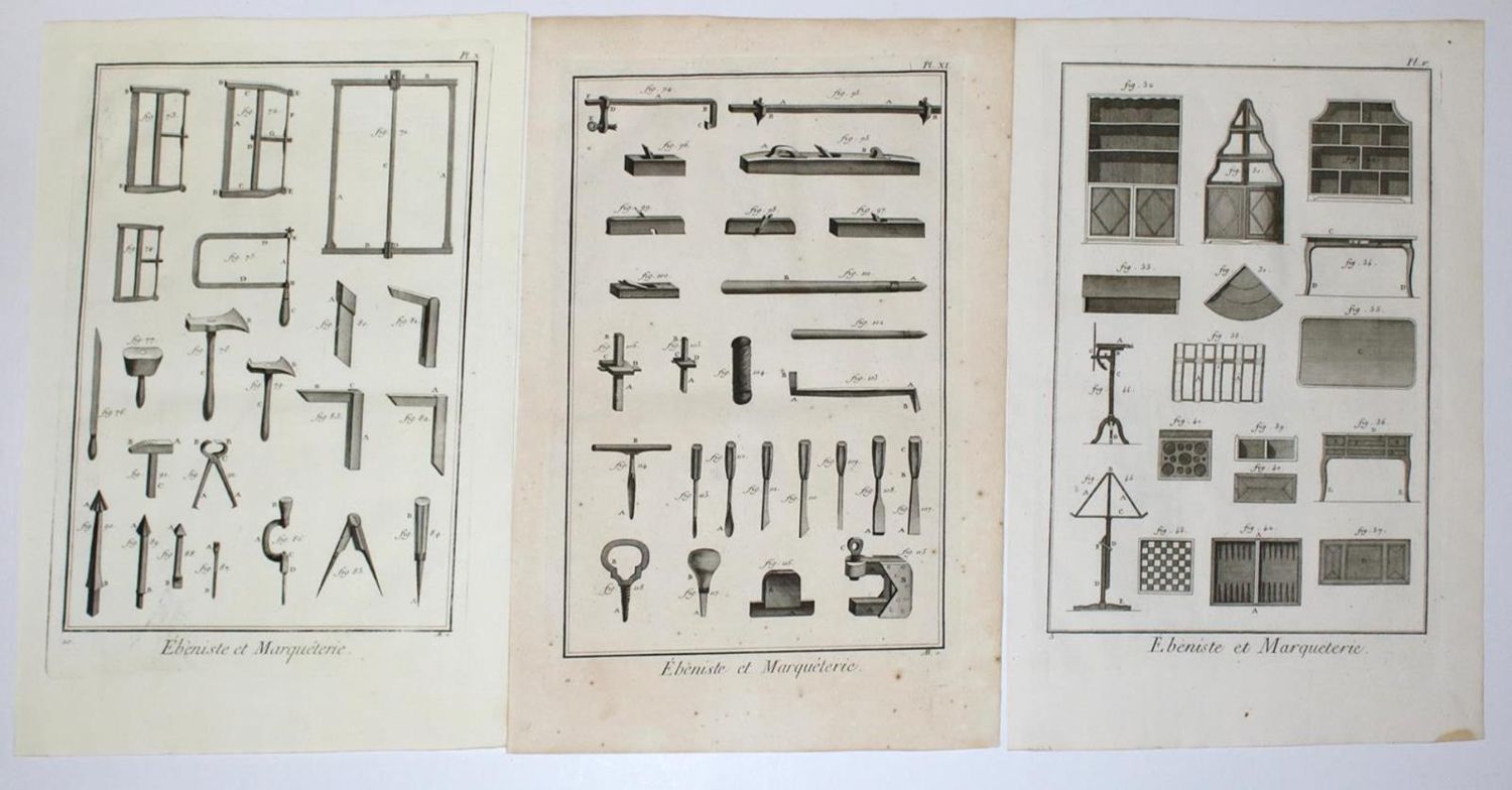 Große Abbildung Nr.2: 133-2213 Diderot & d'Alembert.: (Varia, Möbel)