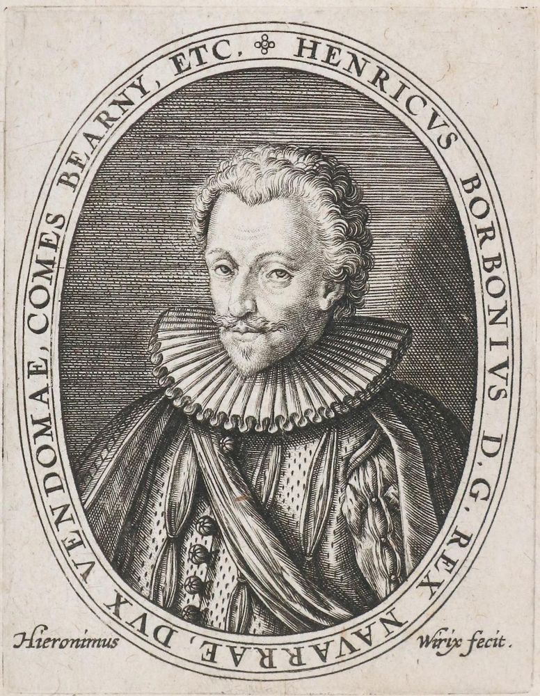 Große Abbildung Nr.1: 133-2231 Henri von Navarre (Henri le Béarnais).: (Varia, Portrait)