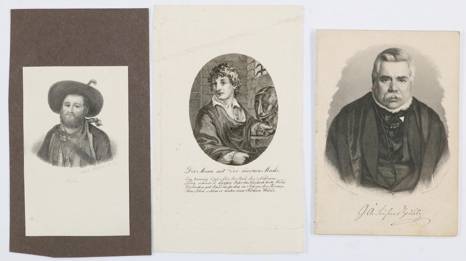 Große Abbildung Nr.2: 133-2233 Konvolut: (Varia, Portrait)