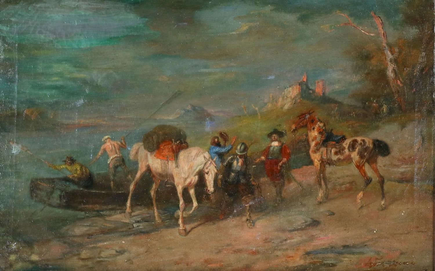 Große Abbildung Nr.5: 133-2239 Reiterszenen.: (Varia)