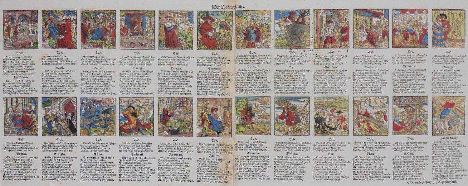 Große Abbildung Nr.1: 133-2246 Gysslinger,H.: (Varia, Totentanz)