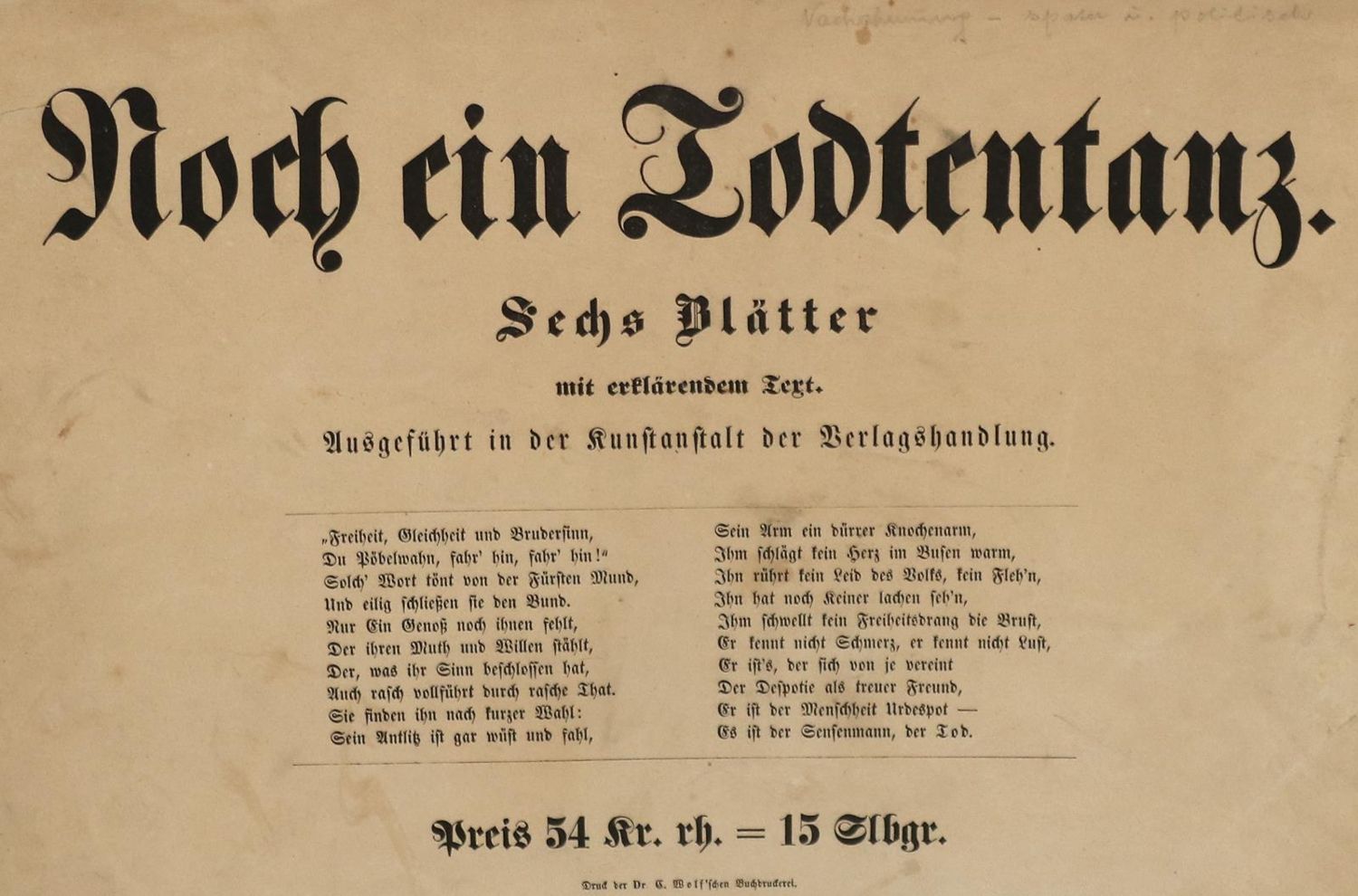 Große Abbildung Nr.2: 133-2246 Gysslinger,H.: (Varia, Totentanz)