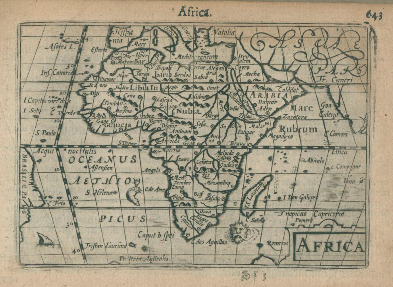 Große Abbildung Nr.1: 133-2491 Afrika.: (Afrika)