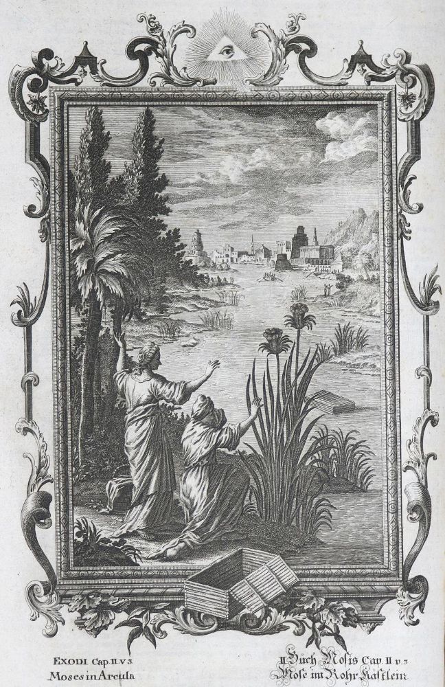 Große Abbildung Nr.2: 133-25 Biblia latino-germanica.: (Bibeln)
