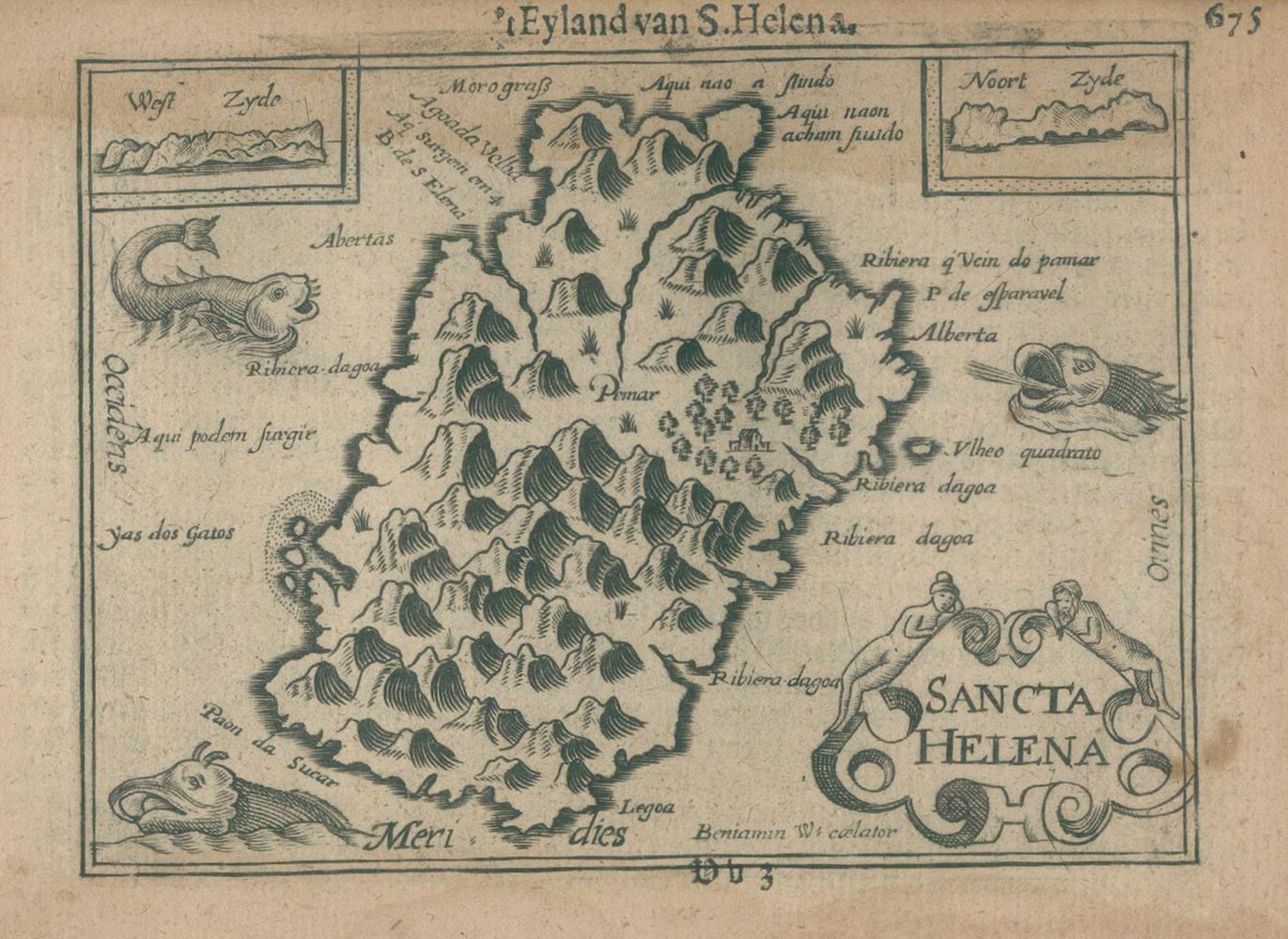 Große Abbildung Nr.1: 133-2500 St. Helena: (Afrika)