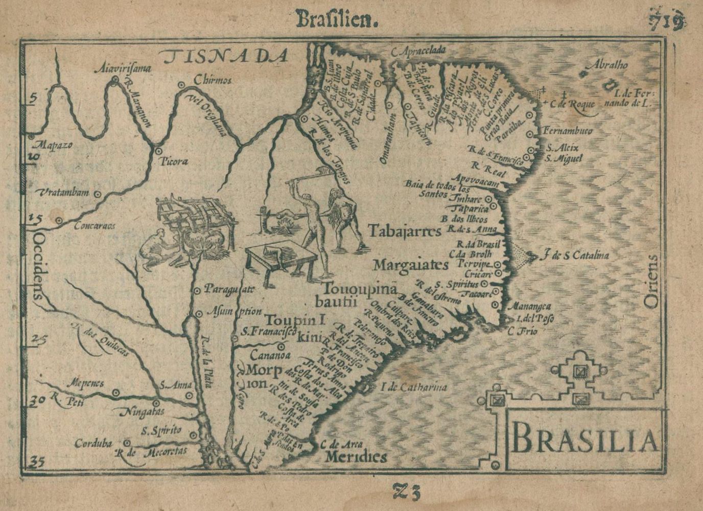 Große Abbildung Nr.1: 133-2504 Brasilien.: (Amerika)