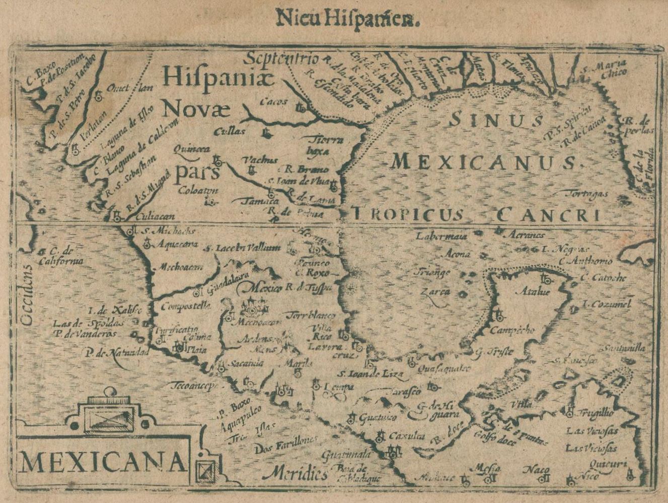 Große Abbildung Nr.1: 133-2509 Mexico.: (Amerika)