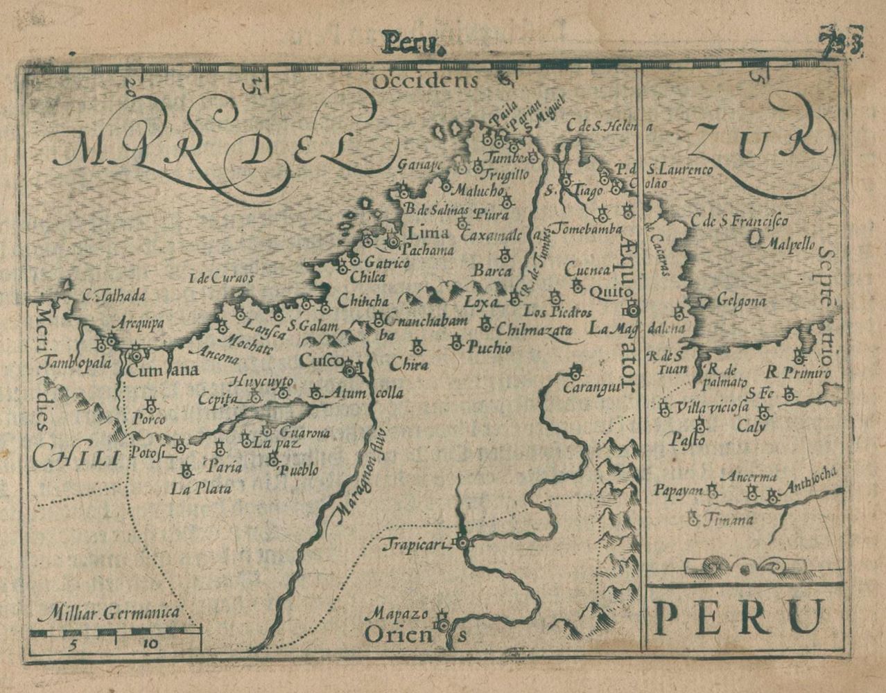 Große Abbildung Nr.1: 133-2512 Peru.: (Amerika)
