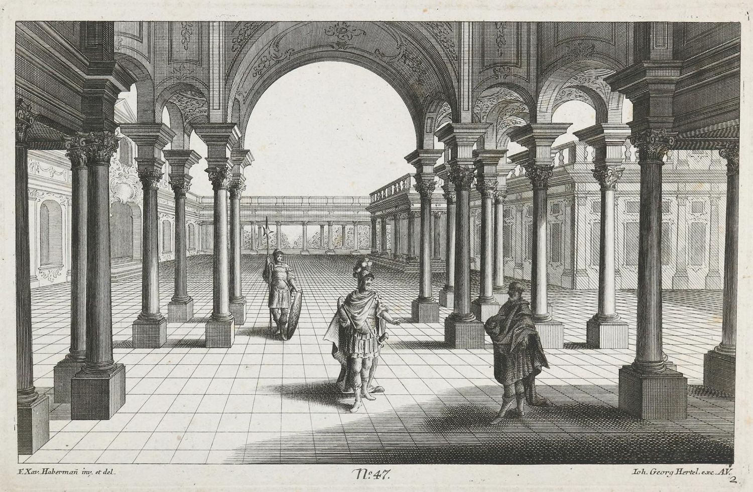 Große Abbildung Nr.1: 133-2515 3 Bll.: (Architektur)