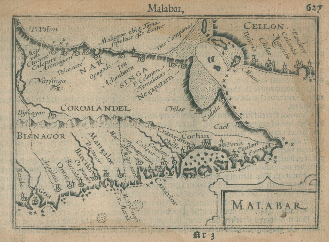 Große Abbildung Nr.1: 133-2534 Malabar.: (Asien)