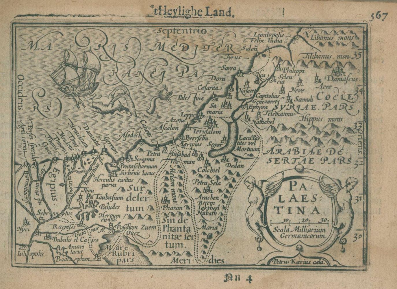 Große Abbildung Nr.1: 133-2540 Palästina.: (Asien, Palästina)