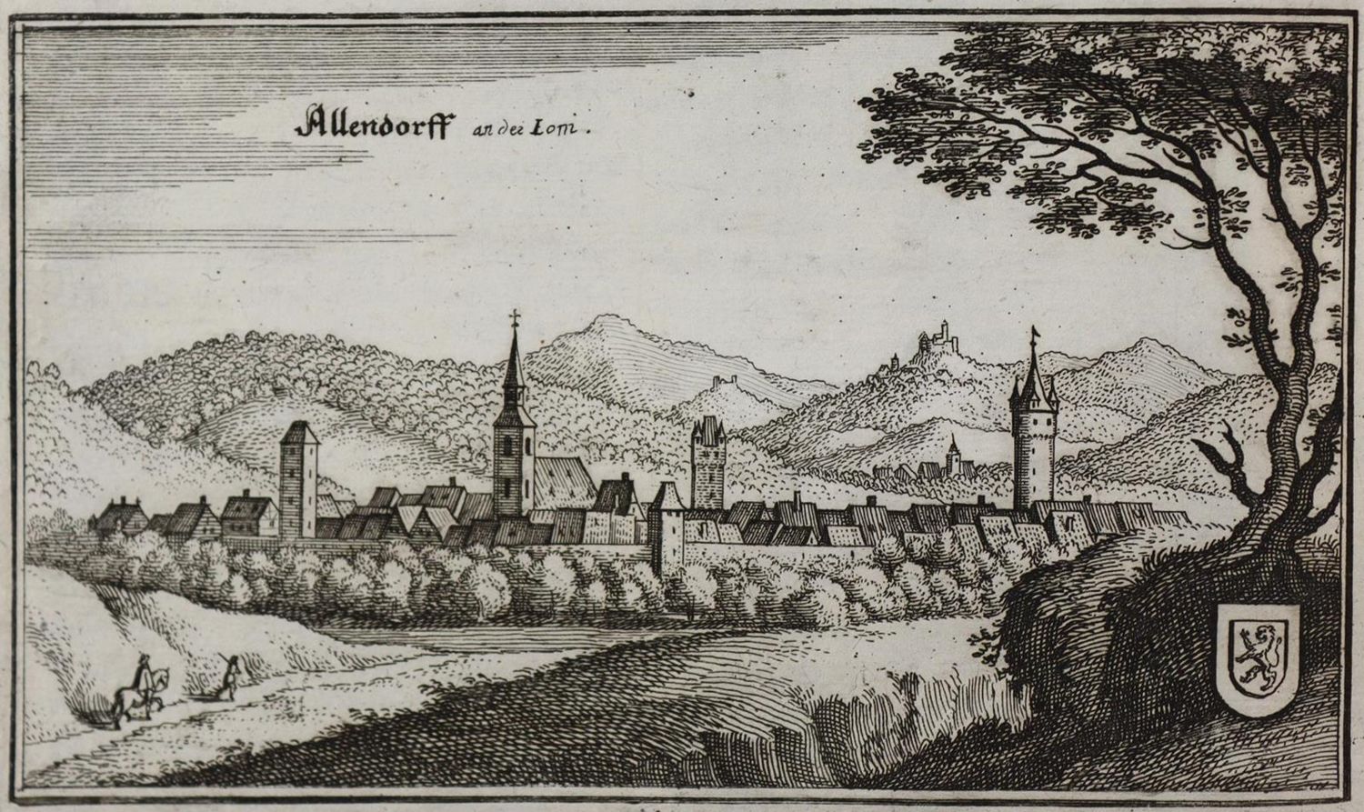 Große Abbildung Nr.1: 133-2555 Allendorff.: (Deutschland)