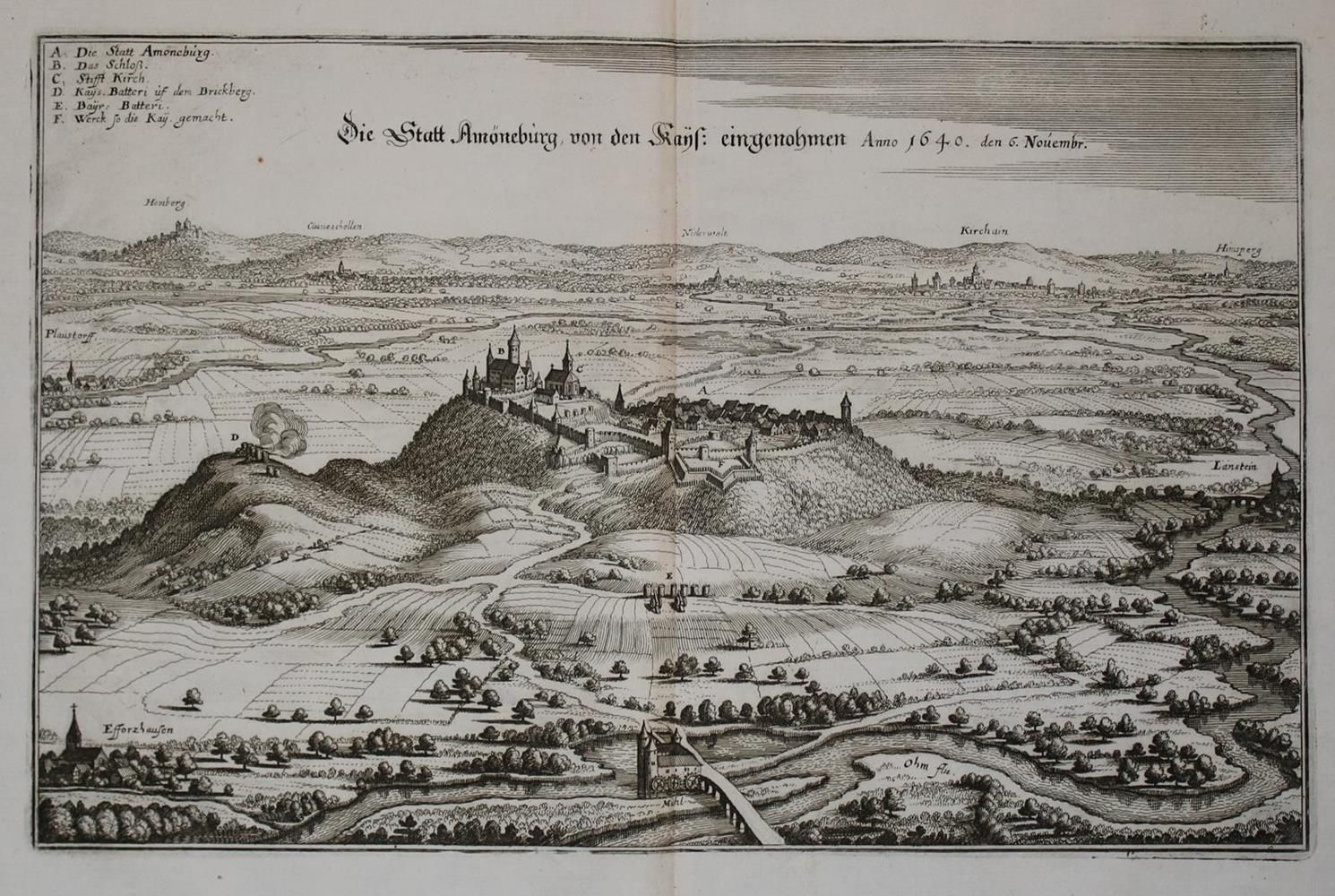Große Abbildung Nr.1: 133-2560 Amöneburg.: (Deutschland)