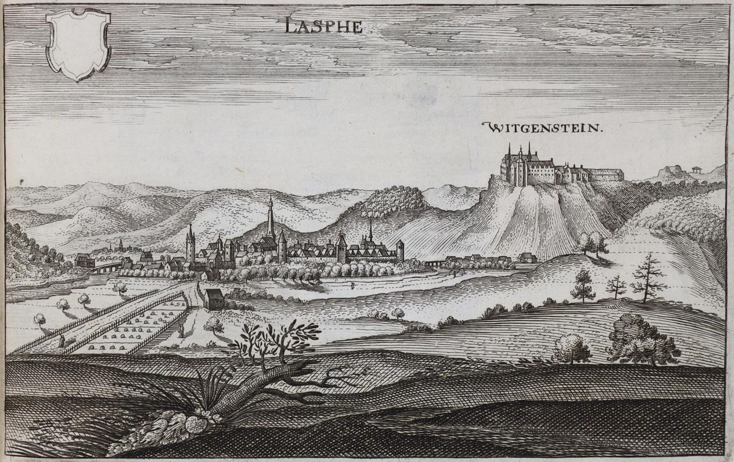 Große Abbildung Nr.1: 133-2576 Bad Laasphe.: (Deutschland)