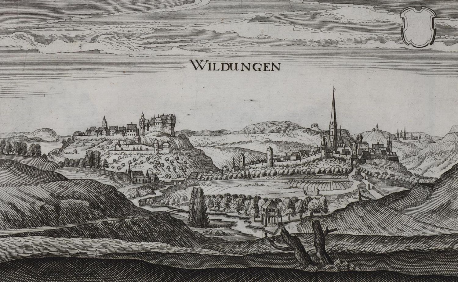 Große Abbildung Nr.1: 133-2580 Bad Wildungen.: (Deutschland)