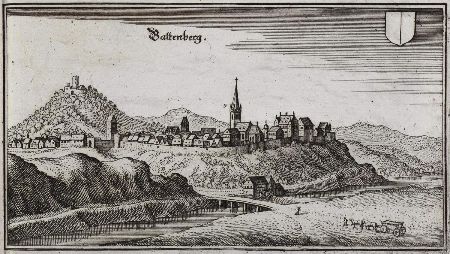 Große Abbildung Nr.1: 133-2581 Battenberg.: (Deutschland)