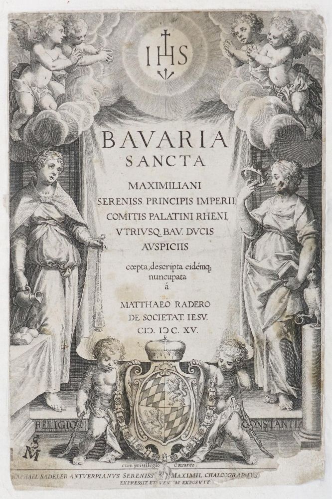 Große Abbildung Nr.1: 133-2582 Bayerische Heiligendarstellungen.: (Deutschland)