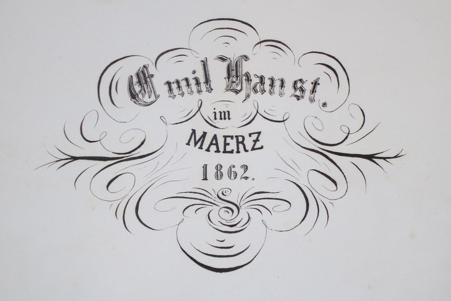 Große Abbildung Nr.1: 133-260 Album: (Handschriften, Stammbücher)