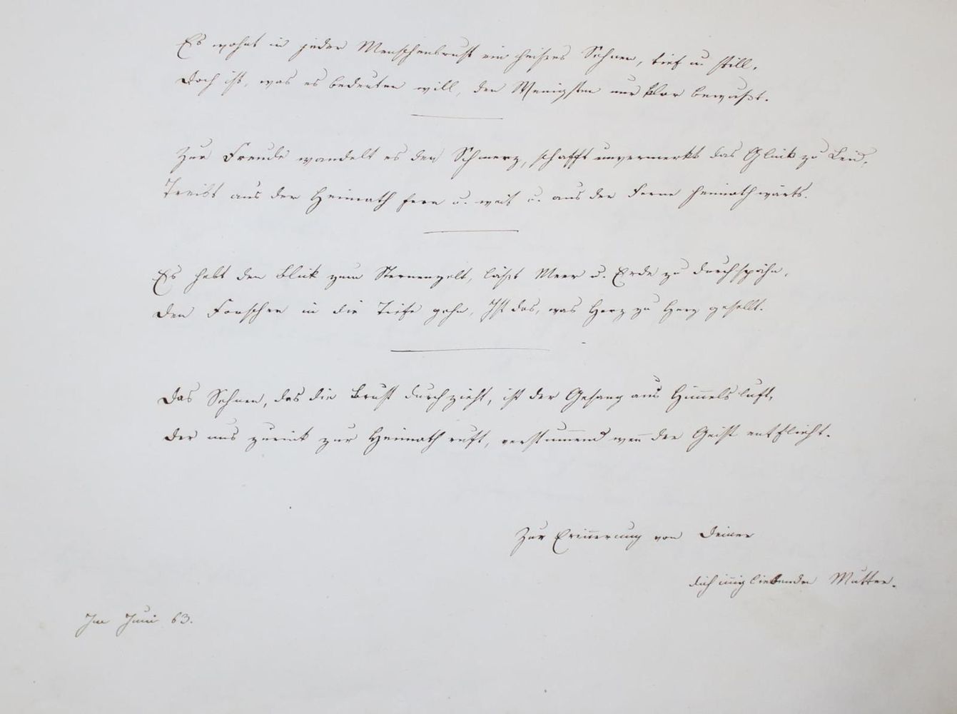 Große Abbildung Nr.4: 133-260 Album: (Handschriften, Stammbücher)