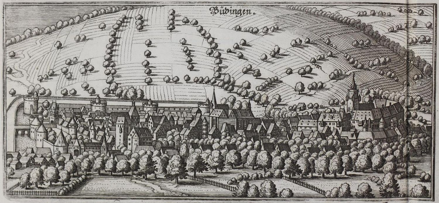 Große Abbildung Nr.1: 133-2608 Büdingen.: (Deutschland)