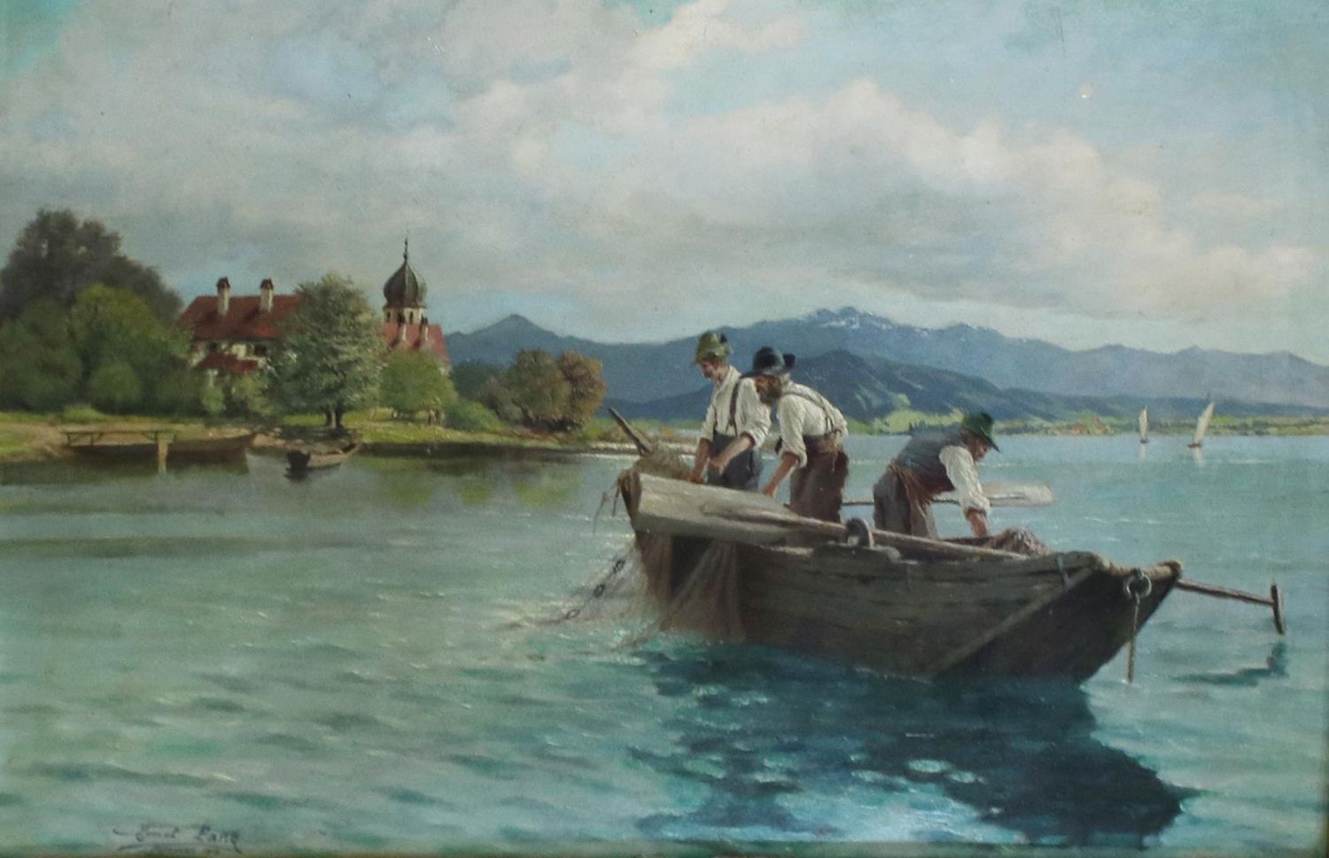 Große Abbildung Nr.4: 133-2616 Chiemsee.: (Deutschland, Chiemsee)