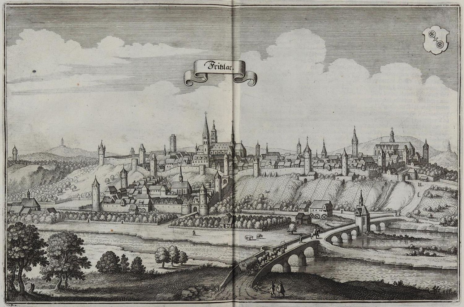 Große Abbildung Nr.1: 133-2670 Fritzlar.: (Deutschland)