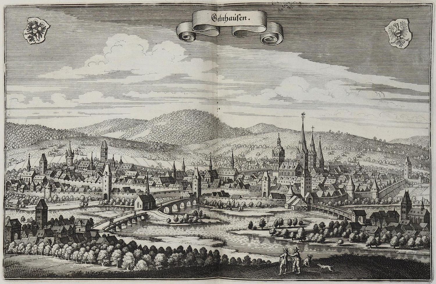 Große Abbildung Nr.1: 133-2673 Gelnhausen.: (Deutschland)