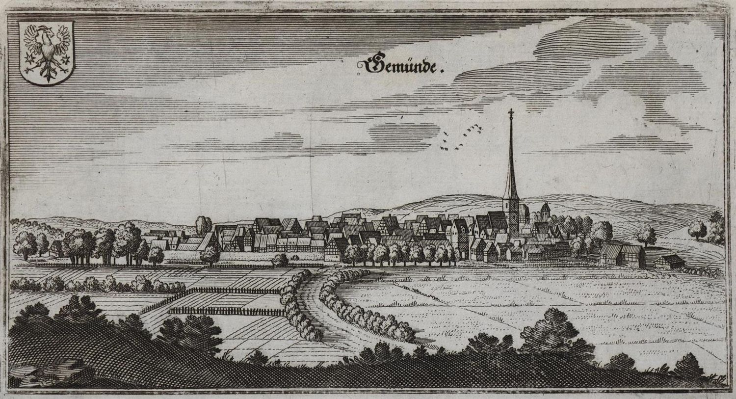 Große Abbildung Nr.1: 133-2674 Gemünden.: (Deutschland)