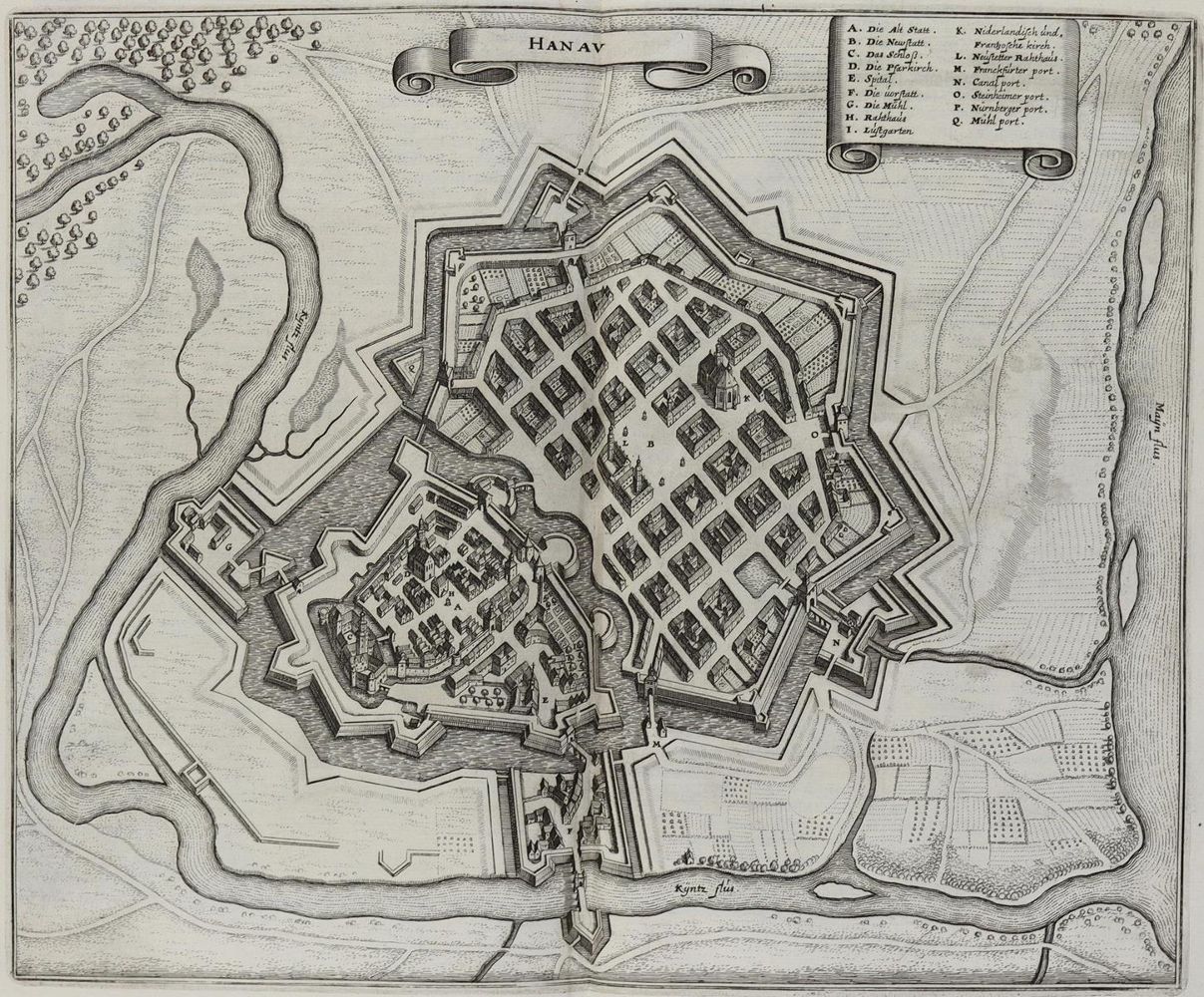 Große Abbildung Nr.1: 133-2694 Hanau.: (Deutschland)