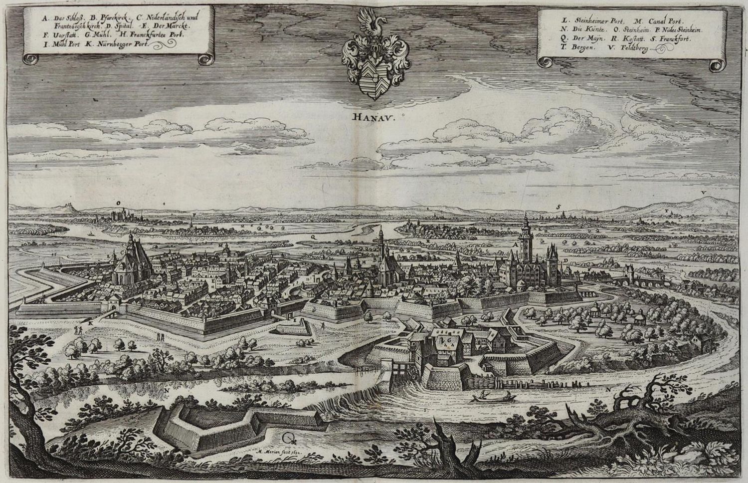 Große Abbildung Nr.1: 133-2695 Hanau.: (Deutschland)