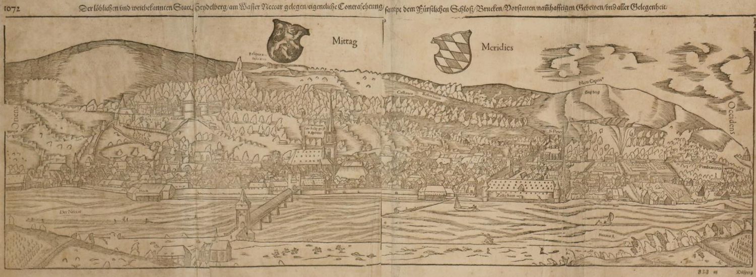 Große Abbildung Nr.1: 133-2697 Heidelberg.: (Deutschland)