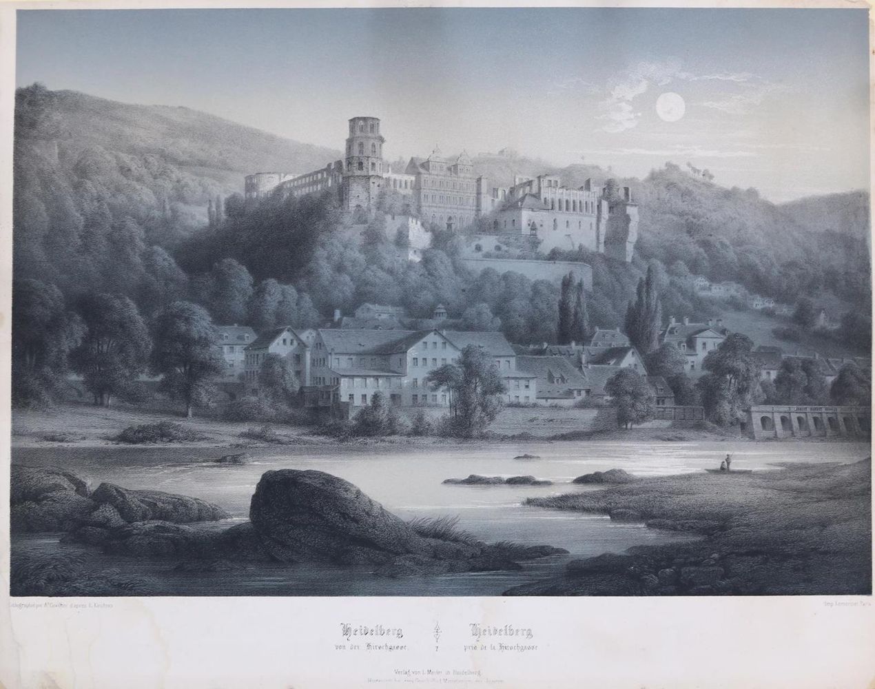 Große Abbildung Nr.3: 133-2698 Heidelberg.: (Deutschland)