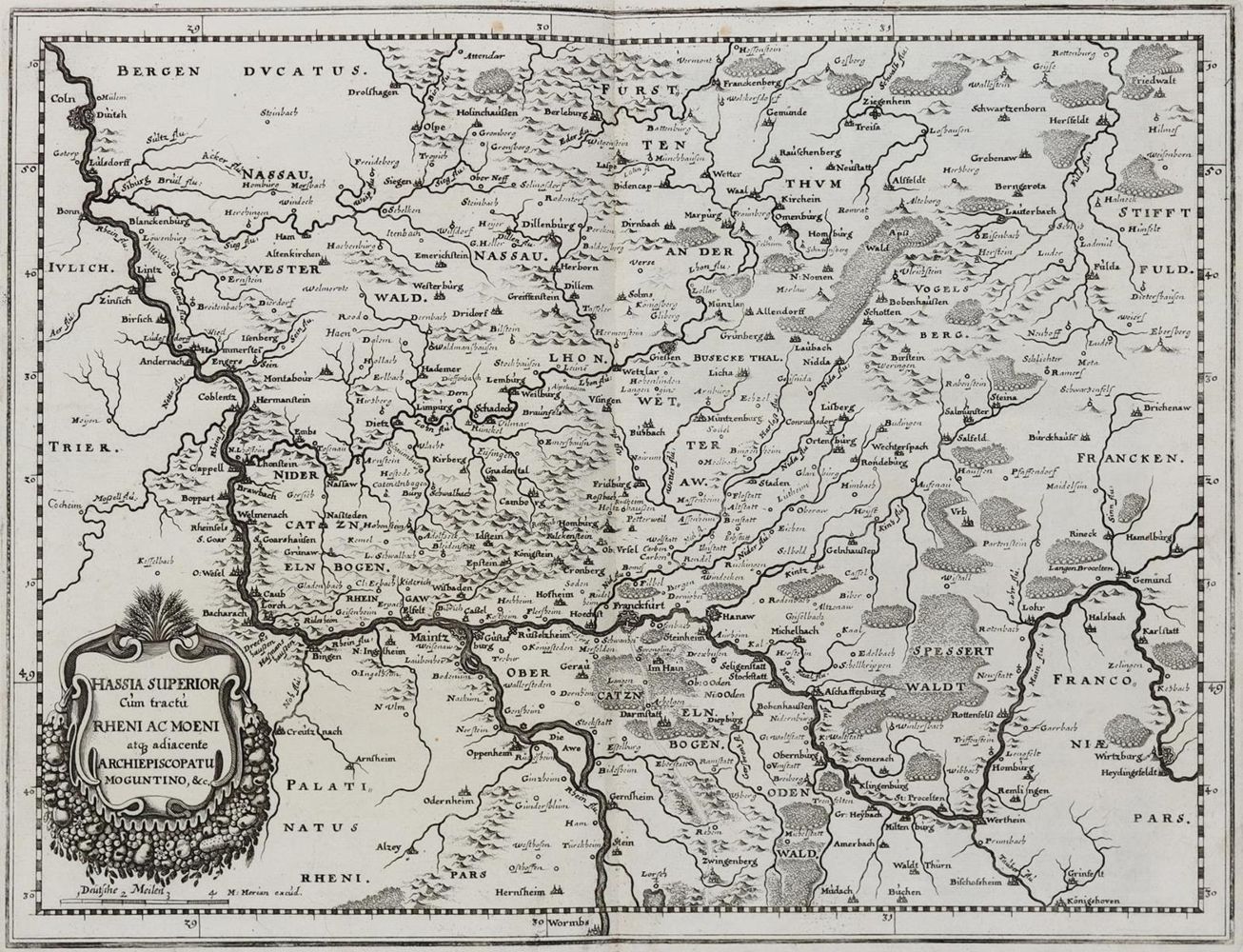 Große Abbildung Nr.1: 133-2707 Hessen.: (Deutschland)