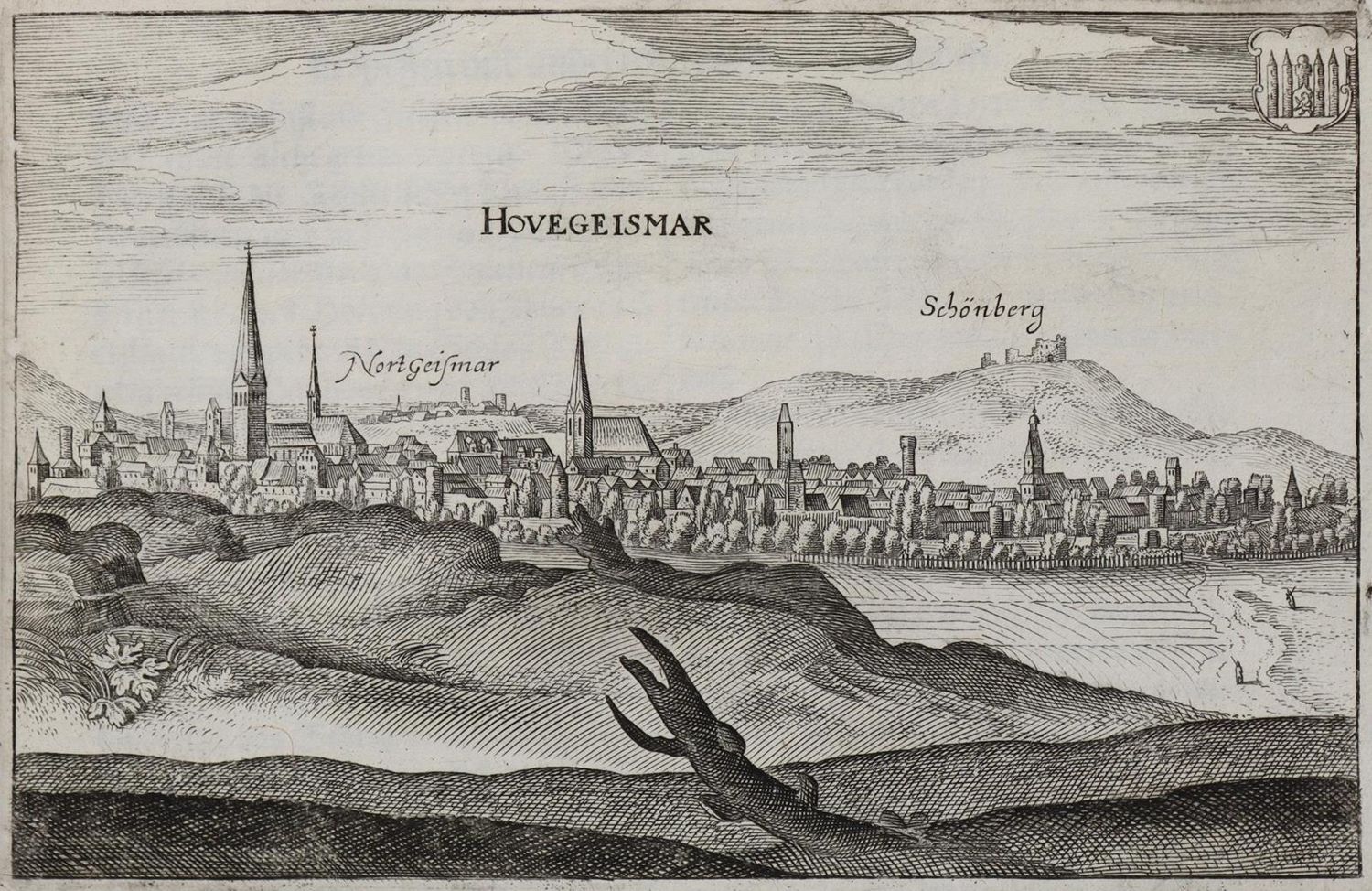 Große Abbildung Nr.1: 133-2713 Hofgeismar.: (Deutschland)