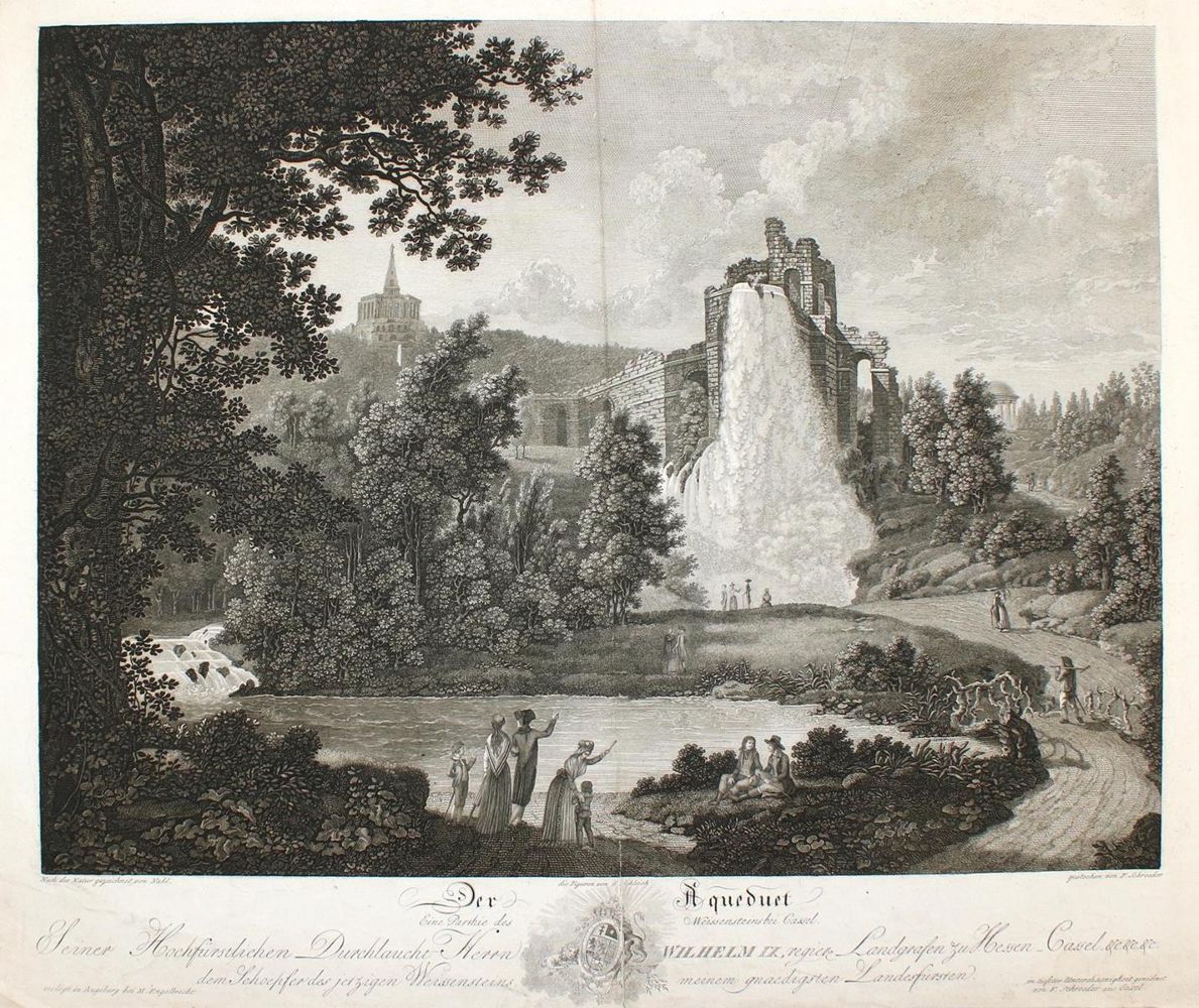 Große Abbildung Nr.1: 133-2727 Wilhelmshöhe.: (Deutschland, Kassel)
