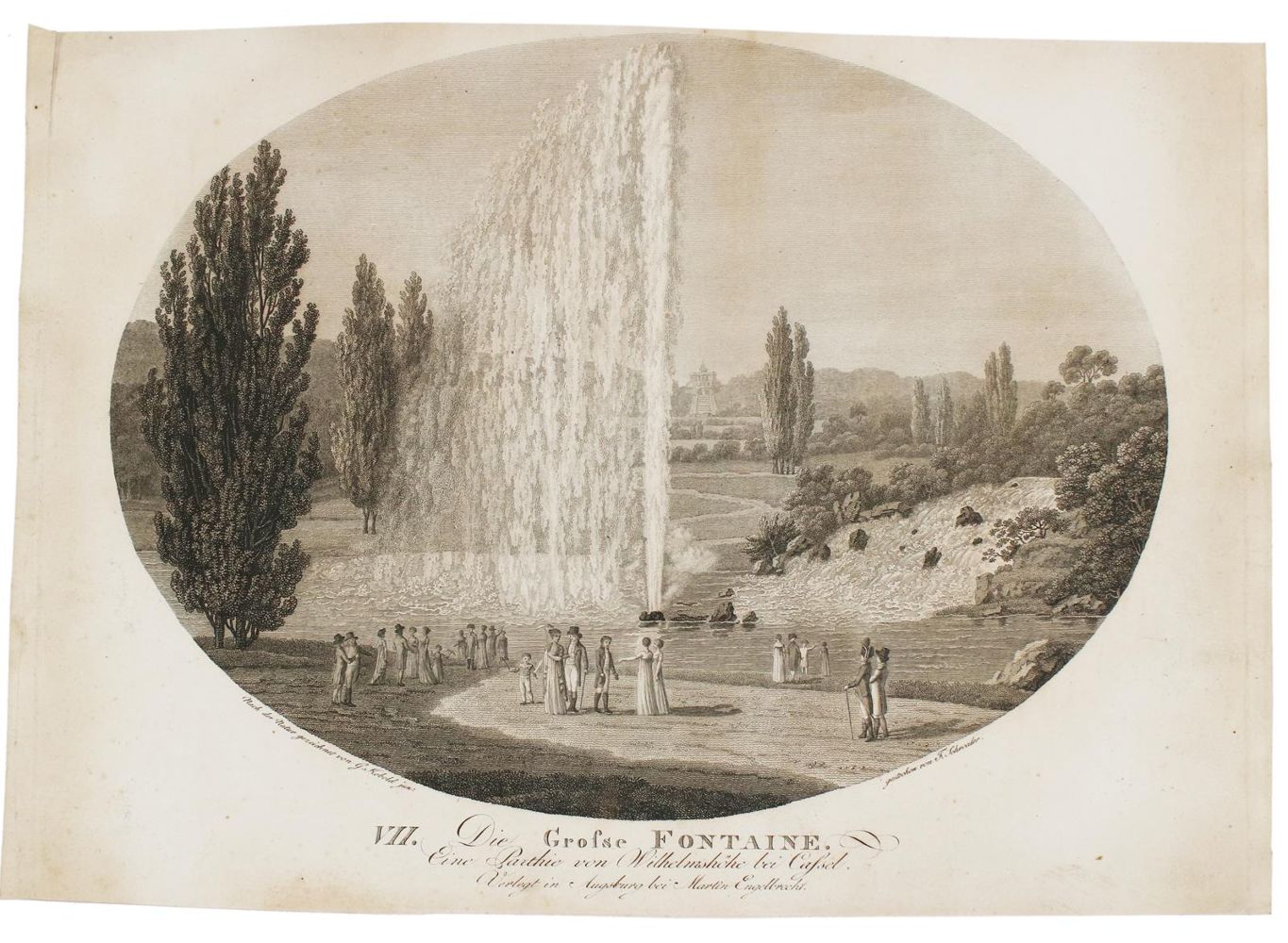 Große Abbildung Nr.4: 133-2727 Wilhelmshöhe.: (Deutschland, Kassel)