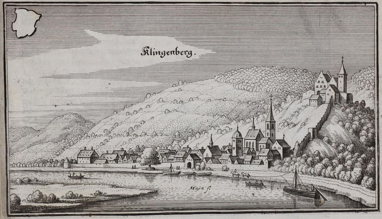 Große Abbildung Nr.1: 133-2735 Klingenberg.: (Deutschland)