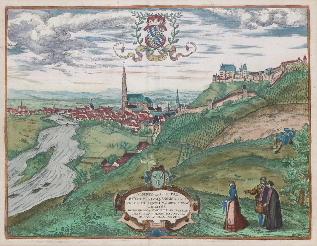 Große Abbildung Nr.1: 133-2762 Landshut.: (Deutschland)
