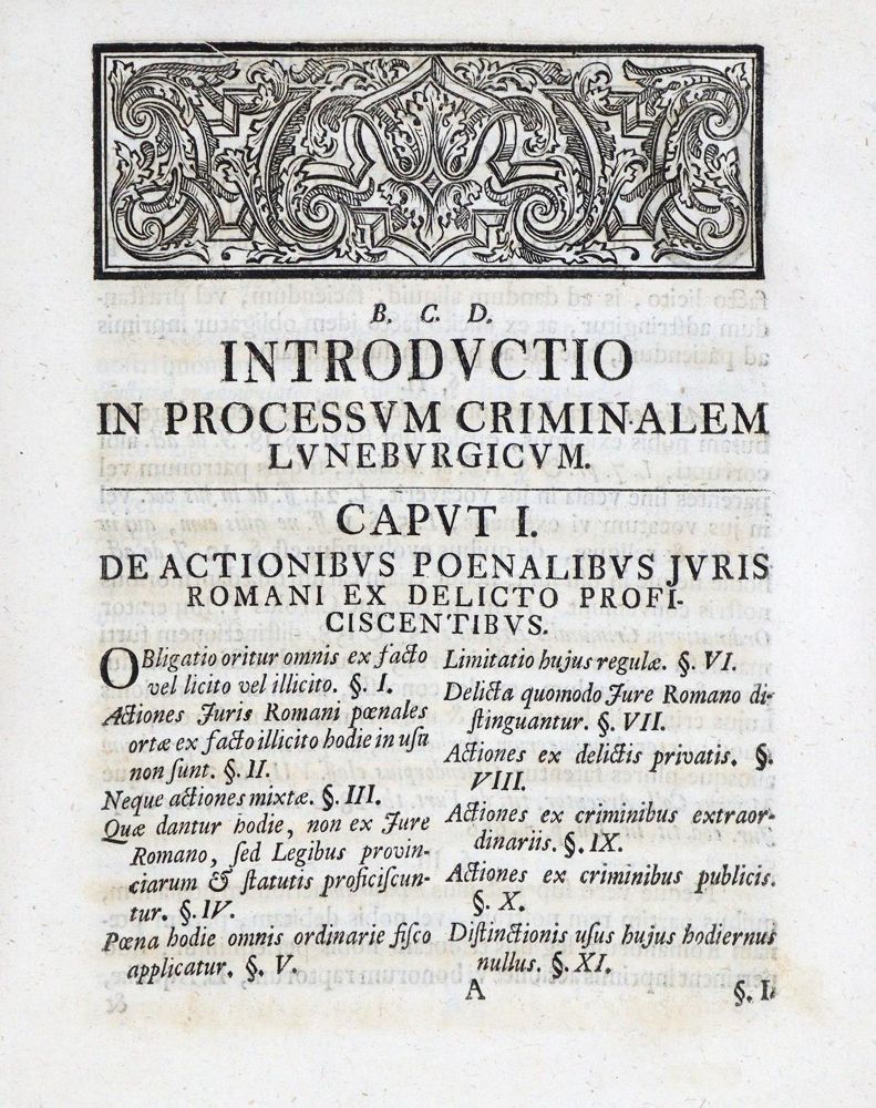 Große Abbildung Nr.2: 133-278 Pufendorf,E.: (Juridica und Kriminologie)