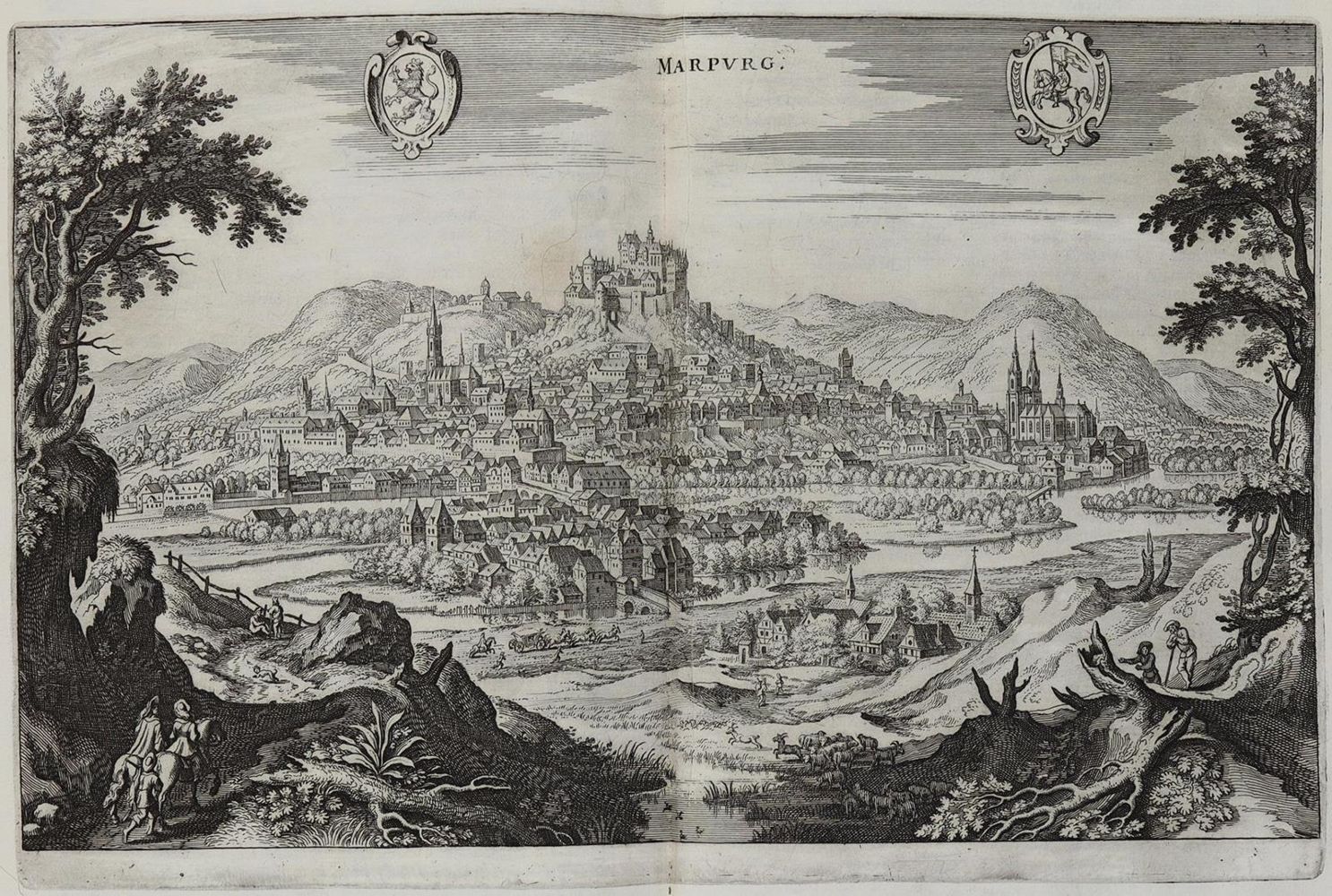 Große Abbildung Nr.1: 133-2784 Marburg.: (Deutschland)
