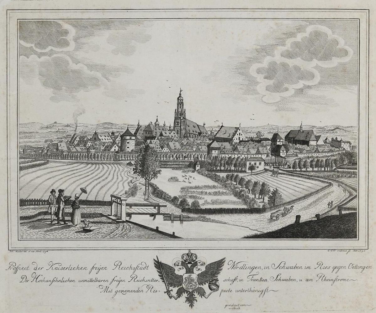 Große Abbildung Nr.1: 133-2806 Nördlingen.: (Deutschland)