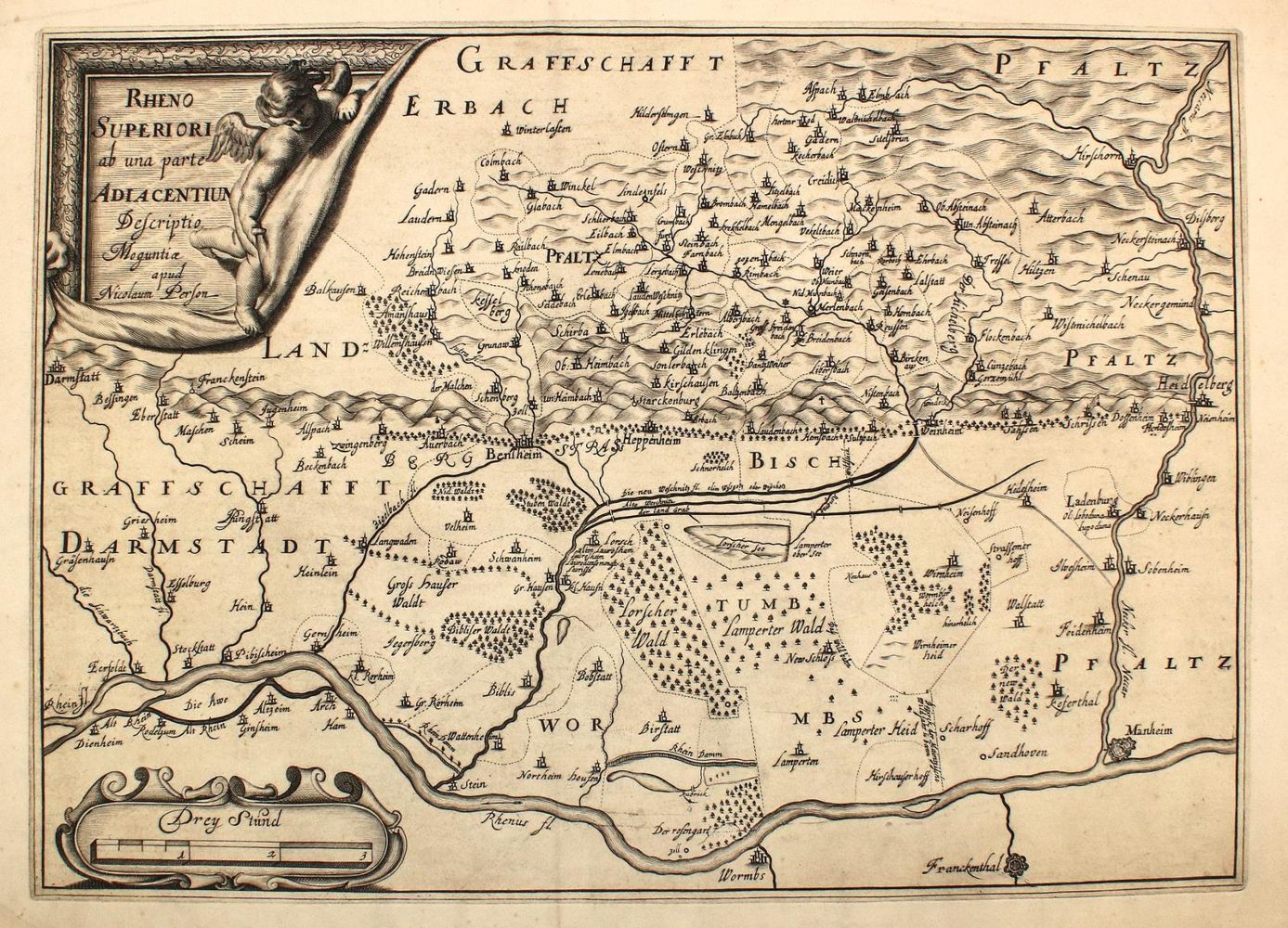 Große Abbildung Nr.1: 133-2807 Nordbaden.: (Deutschland)